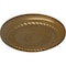 Ekena Millwork Small Alexandria Ceiling Medallion (Fits Canopies up to 4 5/8"), 7 7/8"OD x 3/4"P, Pale Gold CM07ALPAS - alternate 3